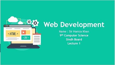 9th class Computer Science Sindh board chap#6(Lecture 1)(2021)