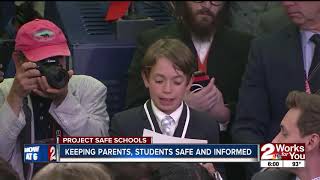 PROJECT SAFE SCHOOLS: Keeping parents, students safe and informed