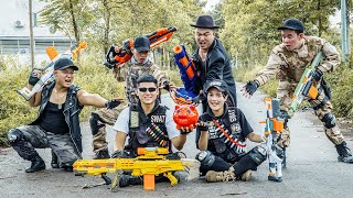 Nerf Guns War : Couple S.W.A.T Of SEAL TEAM Fight Hitman Dangerous Criminal Group | Nerf War