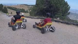 Dévalkart au Mont Ventoux