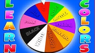 Kids color Learning Spinning Wheel||Learn Colors With Magic Spin Wheel