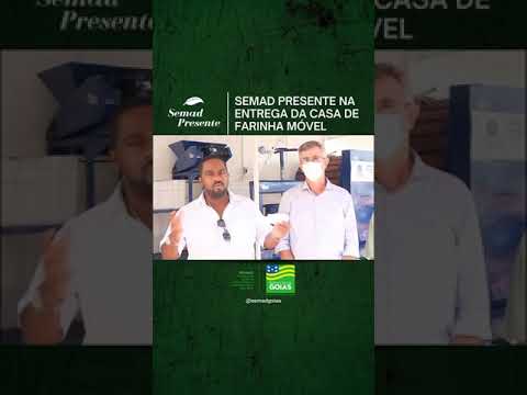Entrega da Casa de farinha Móvel  Guarani de Goiás  28.12.2020
