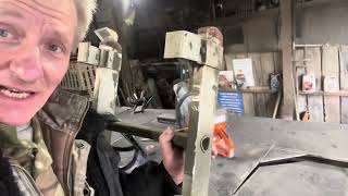 Nicks blog 7 The Jack Reacher monster gets a turret and we check over. Fugg ( brdm )