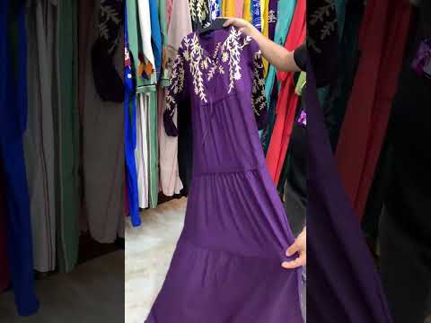 عبايات العيد مختلفه من داخل مول 