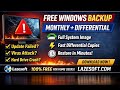 Free Automatic Windows Backup (Monthly + Differential) – Lazesoft System Image