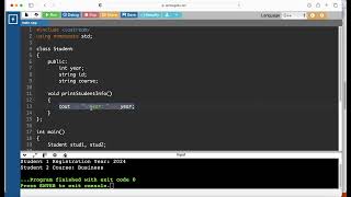 C++: Learn how to use a Member Function to update Attributes of an Object