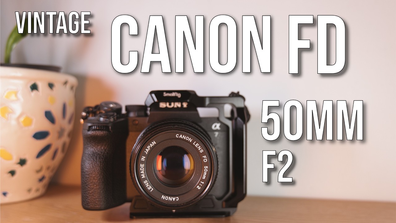 canon Vintage FD 50mm f2 - YouTube