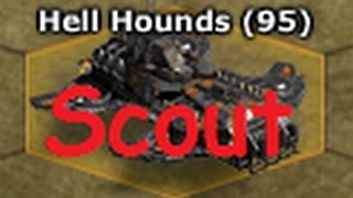 War Commander: Scout Advanced Omega Titan -Hell Hounds 95-