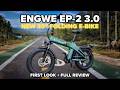 Engwe EP 2, 3 0 E-Bike Most Efficient, 8A Fast Charge New & Big Upgrades (First Look)
