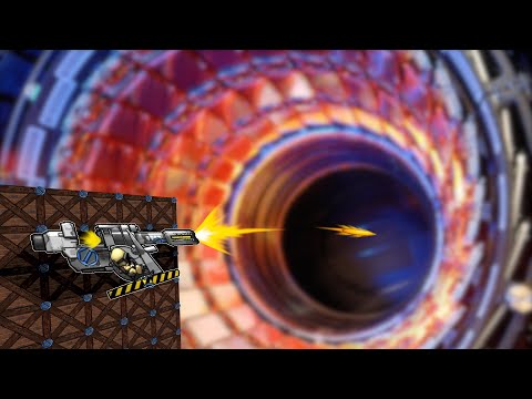 Destroying Everything with Particle Accelerators! (Infinite Loop Portals in Forts) - Forts RTS [157]