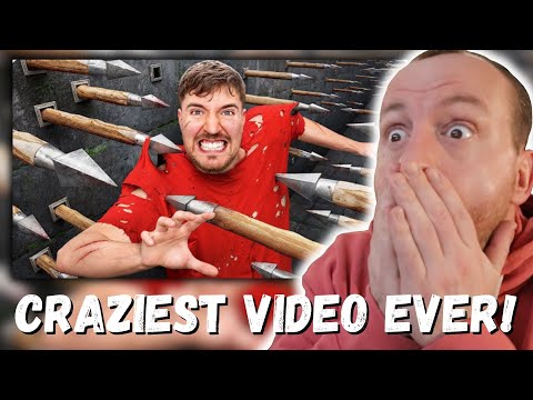 CRAZIEST VIDEO EVER!!! MrBeast World’s Deadliest Obstacle Course! (REACTION!!!) will Mack win!?!