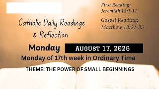 Holy Rosary | Today's Catholic Mass Readings – Monday, August 17, 2026