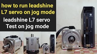 how to run leadshine servo on jog mode!! how to operate lead shine servo on jog mode