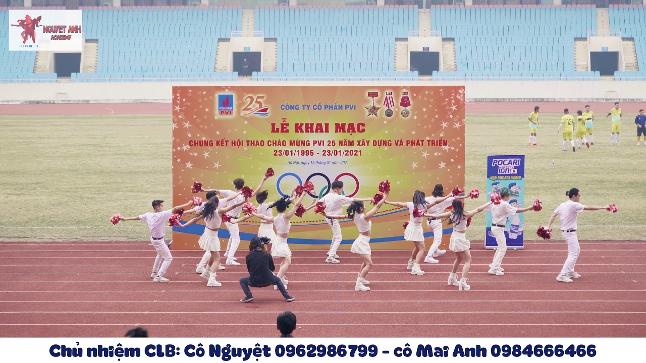 NGUYETANH ACADEMY | Nhảy hiện đại cổ động | Bellini |Samba do Brasil Dance | HLV NguyetAnhAcademy