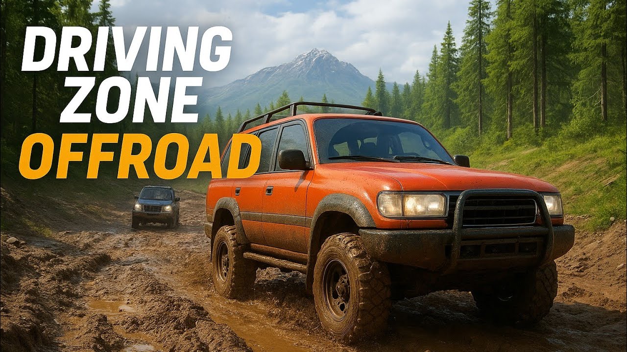 Driving Zone Offroad Gameplay Realistic OffRoad Car Simulator 2025