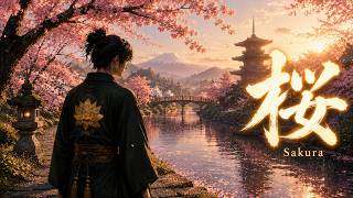 桜 (Sakura) | Cherry Blossoms 🌸 Soft Japanese Zen Music for Relaxation, Deeply Sleeping & Inner Peace screenshot 5