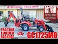 Massey Ferguson GC1725MB TLB Sub-Compact Tractor Loader Backhoe Version
