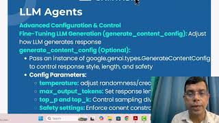 Agent Development Kit ADK in Hindi # 4 LLM Agents - Advanced Configuration