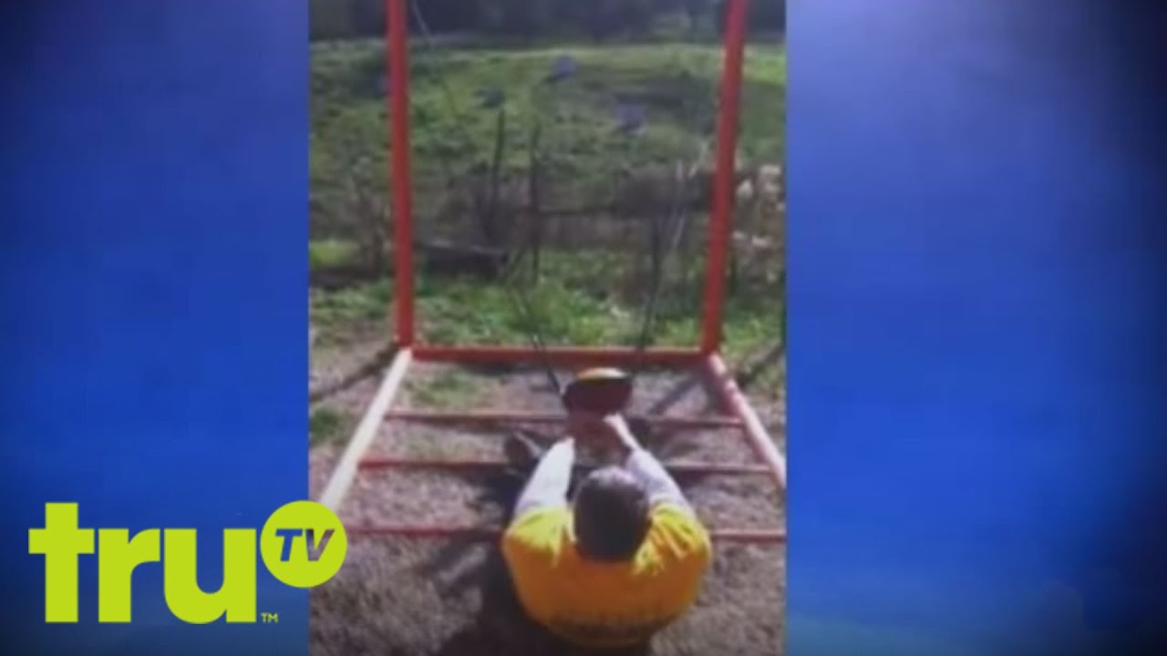 Top 20 Funniest - Pumpkin Chuckin' Nut Shot - Everything goes south for this pumpkin chuckin' contestant.