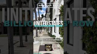 💵 "What Billionaires See on Their Way Home 🏡💰 | Palm Beach Dreams"