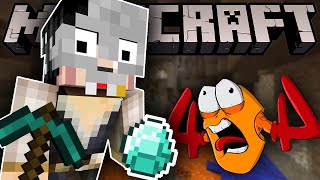 ΣΠΗΛΙΕΣ ΚΑΙ ΔΙΑΜΑΝΤΙΑ!!! MINECRAFT 404 SMP