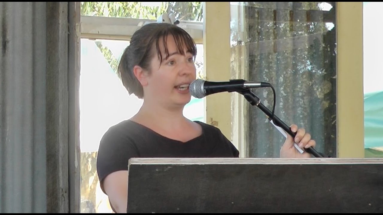 Sally Ruljancich with the Australian Food Sovereignty Alliance