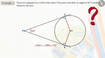 Construction of Tangents to a Circle | Part 2/2 | English | Class 10