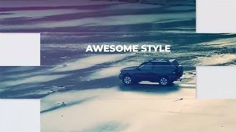 Clean Display Slideshow Premiere Pro Templates