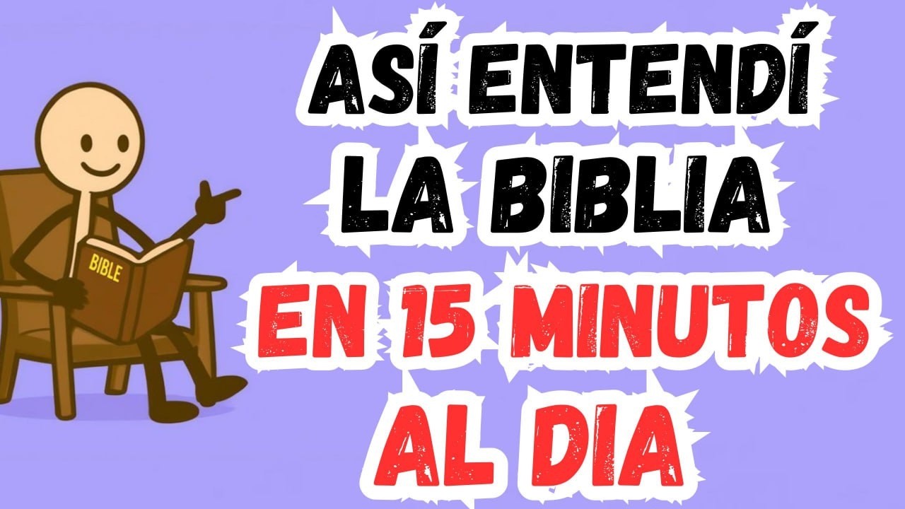 APRENDE COMO ESTUDIAR La BIBLIA 15 MINUTOS Al DÍA (MÉTODO SÚPER FÁCIL)