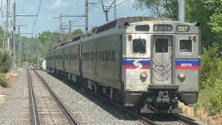 Septa SL5 RFW Philadelphia to Doylestown on a sunny 5/8/24