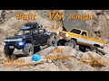Fully Upgraded FMS FCX-18 Hummer Ev VS Stock K10 Rock Crawling Comparison!