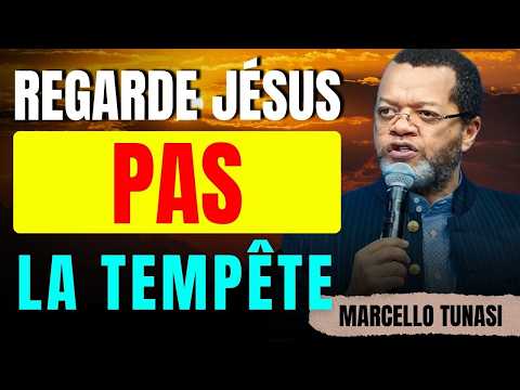 Garde Les Yeux Sur Jésus Dans La Tempête | Marcello Tunasi