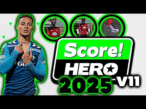 🟢 SCORE HERO 2025 v11 COM DINHEIRO INFINITO CHUTEIRAS TATUAGENS DURAG ...