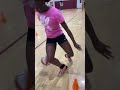 Great drill to lock in the fundamentals! Pound dribble, v-dribble, cross, tween, and bh the back