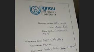 IGNOU Assignment submission process and things to do while submitting at IGNOU office.