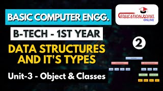 Data Structures and It's Types | Basic Computer Engineering RGPV B.Tech 1st Year