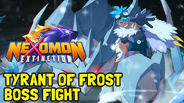 Nexomon Extinction Tyrant Of Frost Boss Fight