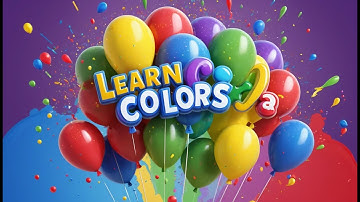 Learn Colors with Song! Toddler Color Video Song | Learn ABC with Music & Colorful 3D Animation! C56