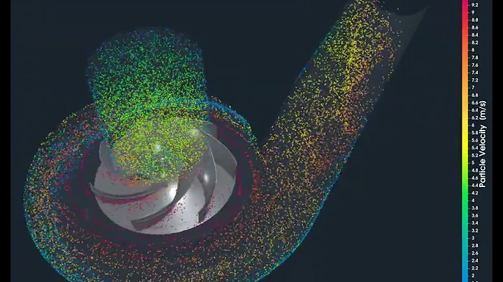 CFD Simulation of Centrifugal Pump Transient with Real Particles | CFD Support