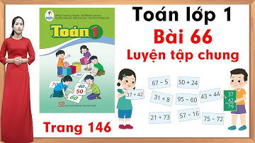 Học toán lớp 1| Toán cộng lớp 1 |Toán lớp 1 sách cánh diều bài 66 |Luyện tập chung