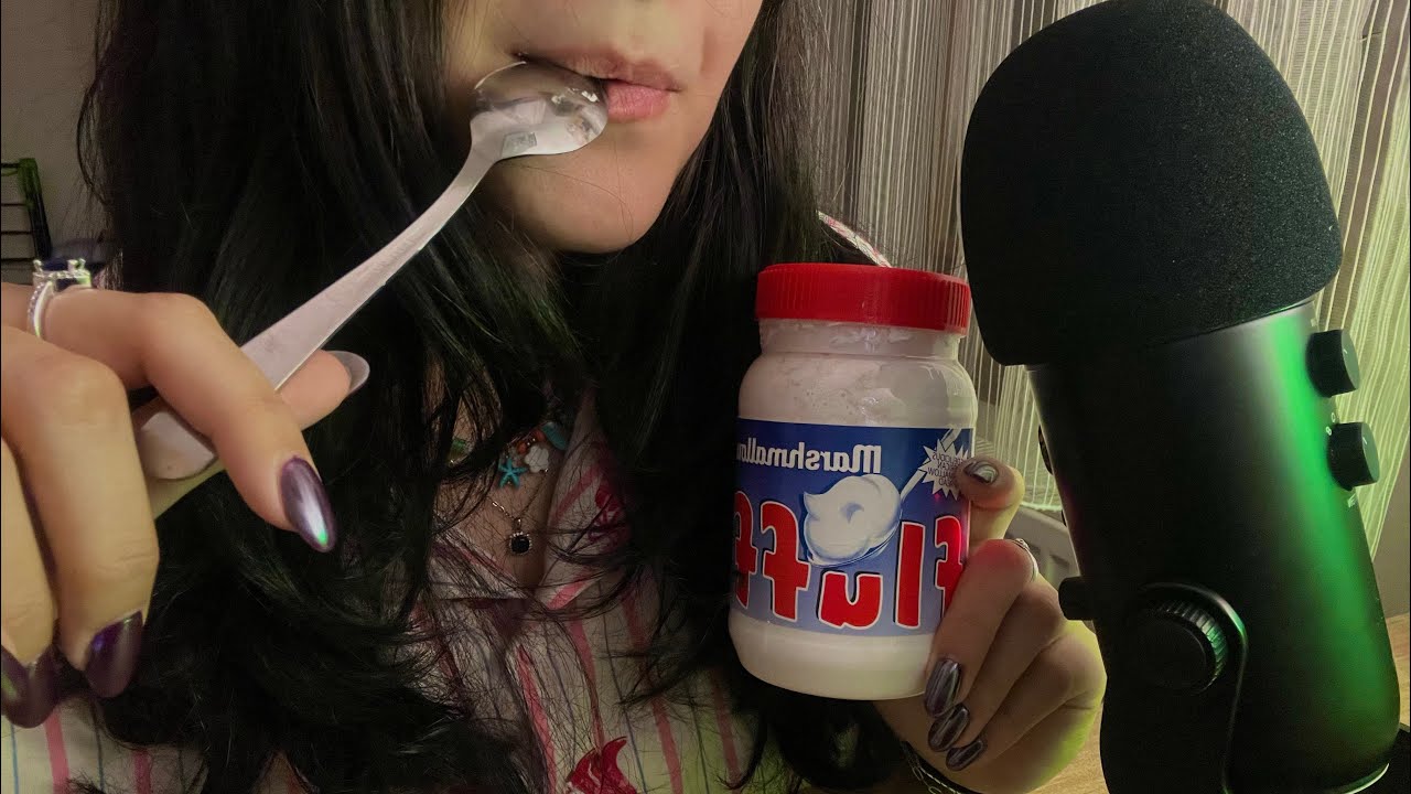 MARSHMALLOW ve AĞIZ SESLERİ | TÜRKÇE ASMR