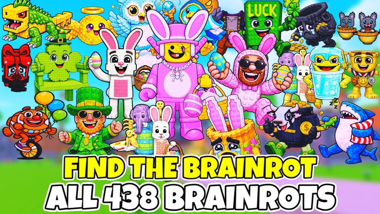 Find the Brainrot [438] How to get ALL 438 BRAINROTS! - Roblox - YouTube