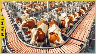 Factory Tour - The Surprising Truth Inside The Beef Sausage Factory | Food Factory