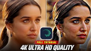  How to Make 4K Ultra HD Quality Video in Alight Motion | HDR CC Tutorial ⚡ screenshot 3