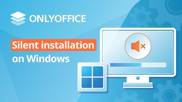Silent installation of ONLYOFFICE Desktop Editors on Windows