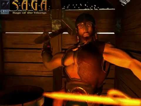 SAGA: Rage of the Vikings - game trailer (1998) PC (Windows)