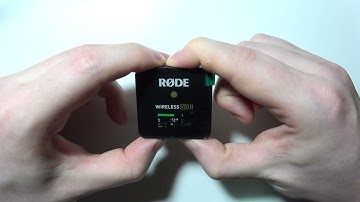 Rode Wireless Go 2: How to Hard Reset