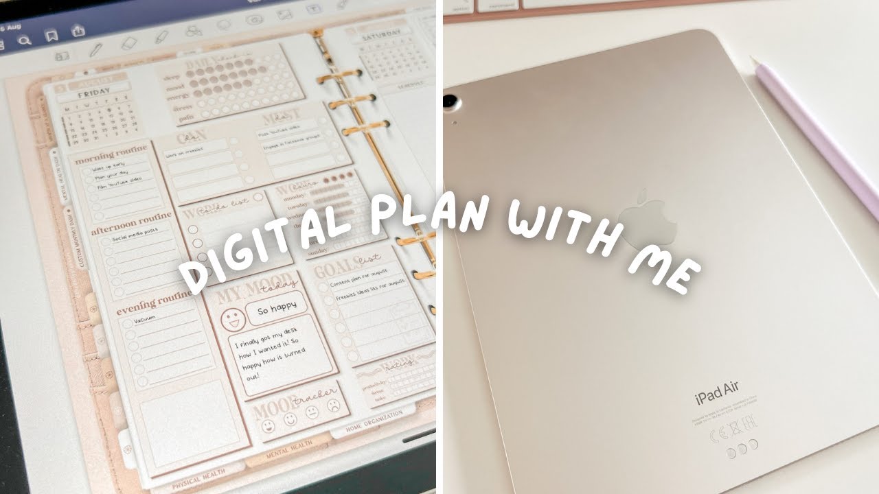 DIGITAL PLANNING ON IPAD | GOODNOTES 5 | THE DAILY PLANNERS FEAT LERA ...