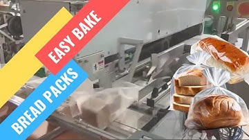 Bread Packaging Machine | Bread Packing Equipment | Horizontal Bread Bagging Machine | Bread Bag