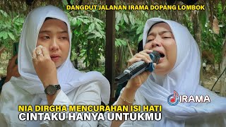 Dari Awal Nia Dirgha Sudah Terlihat Sedih Mau Menangis Nyanyi Curahan Hati Bersama Irama Dopang